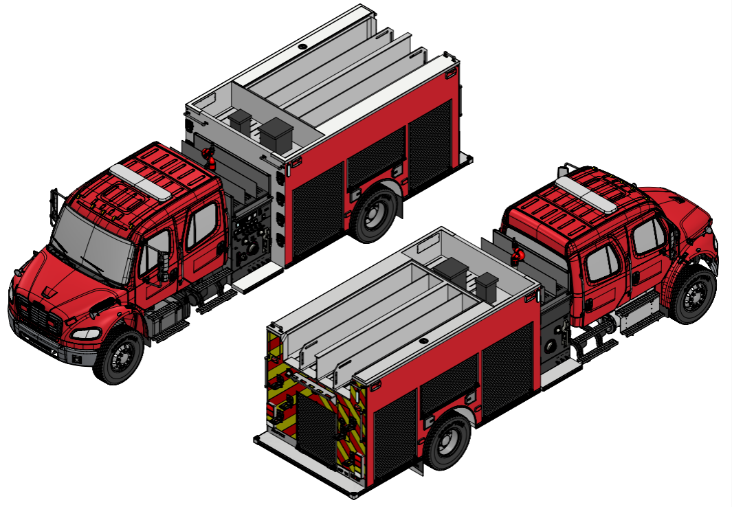 Pumper for Winter Fire Department, Winter, WI