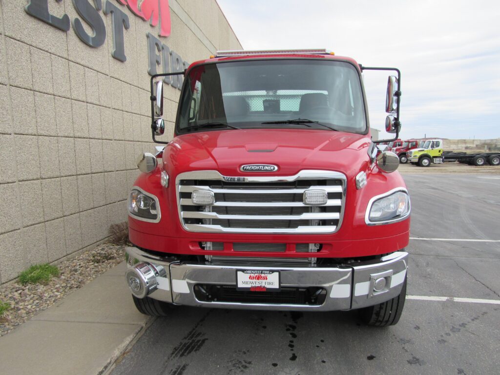 Delivery photo — Tanker Pumper for City of Barrett Fire Department, Barrett, MN