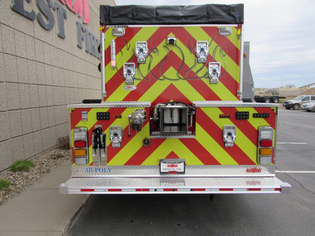 Delivery photo — Tanker Pumper for City of Barrett Fire Department, Barrett, MN